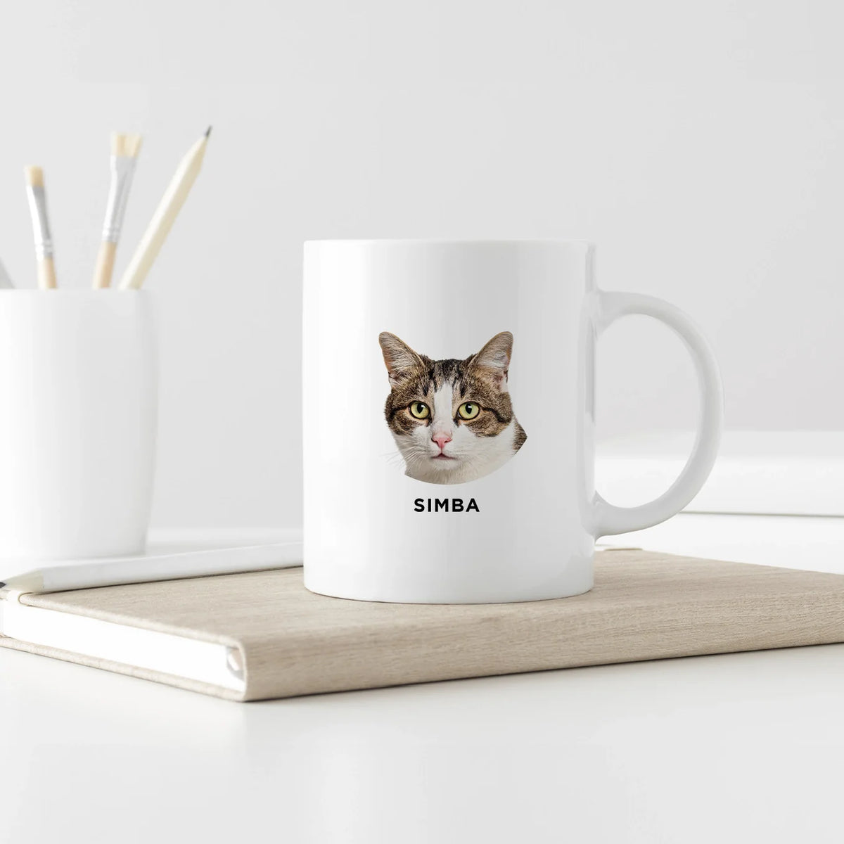 Personalisierte Tasse "Best Cat Dad Ever"